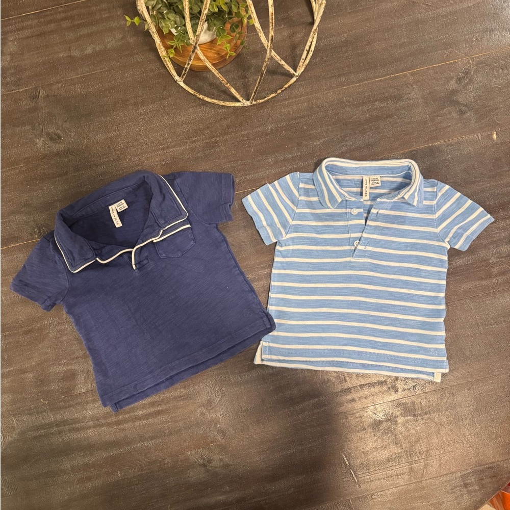 Boy’s Jaine and Jack Polo 2 piece Lot Bundle 6-12 months